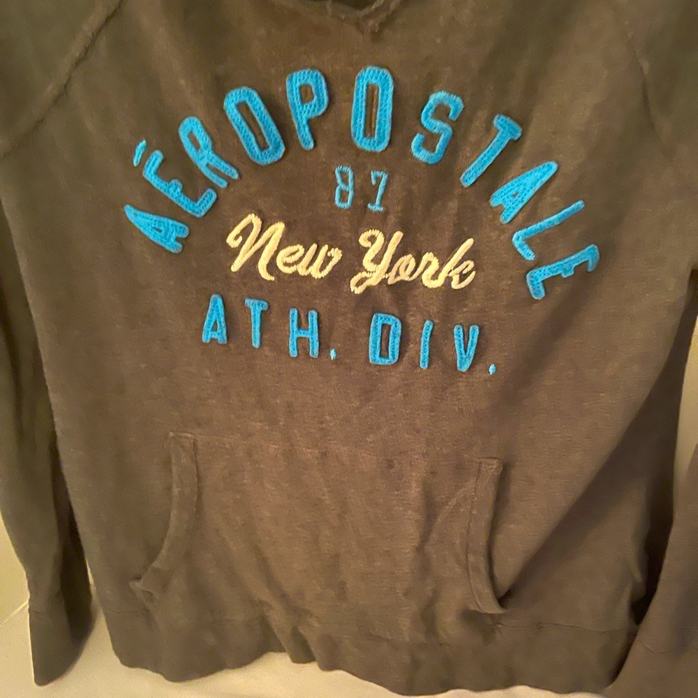 Aeropostale gray hoodie W-L